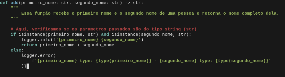 Função Exemplo